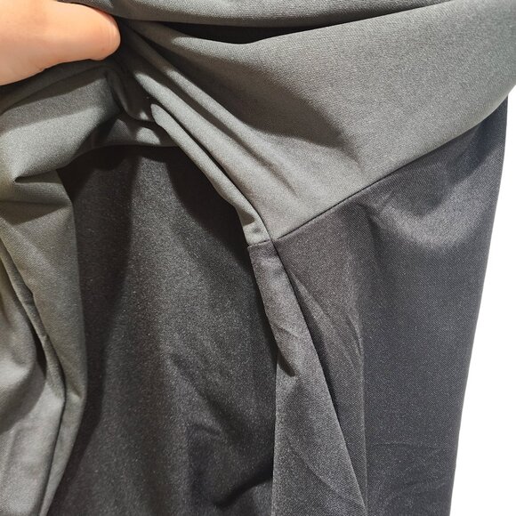 Nike Men's Dri Fit Black Gray Full Zip Track Jacket Shirt Size M 2 Pockets - Picture 8 of 12